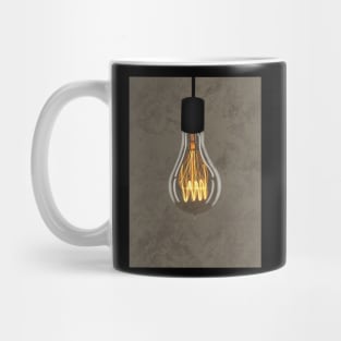 Edison Light Bulb Industrial Background Mug